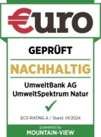 Testsiegel UmweltSpektrum Natur €uro